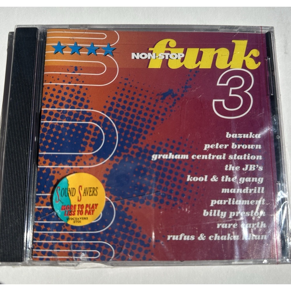 Non-Stop Funk, Vol. 3 by Various Artists (CD, Nov-1998, Chronicles) Sealed